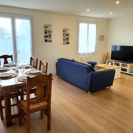 La Villa Kikifil, Bord De Mer Saint-Germain-sur-Ay Eksteriør billede