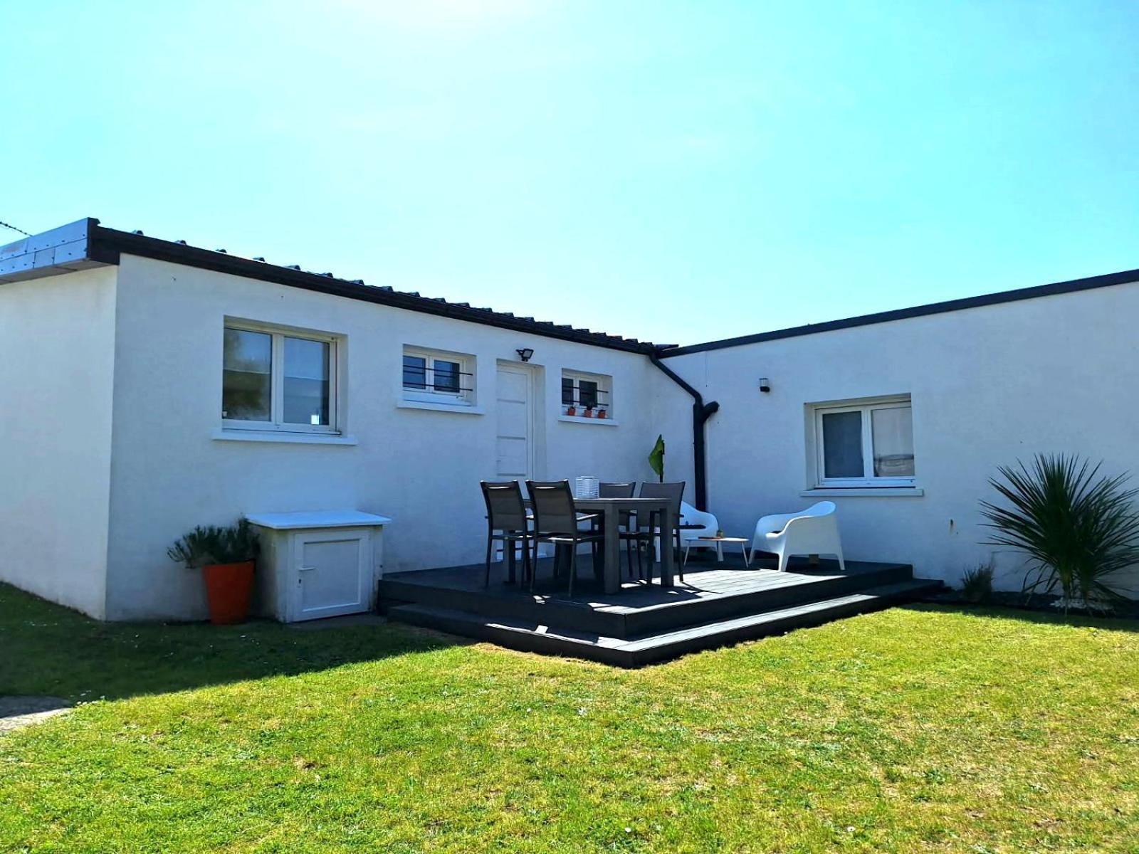 La Villa Kikifil, Bord De Mer Saint-Germain-sur-Ay Eksteriør billede